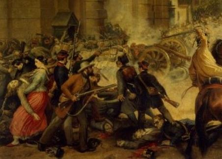 1 Cacciata degli Austriaci da Bologna, 1848 (particolare) (Miniatura 219x157 px)