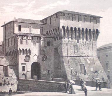 Ingresso alla Rocca di Lugo (Miniatura 381x328 px)