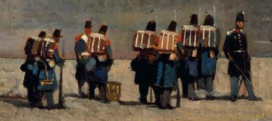 Giovanni Fattori Soldati francesi (Miniatura 219x97 px)