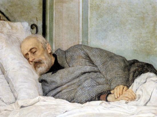 Silvestro Lega - Mazzini morente (Miniatura 219x164 px)