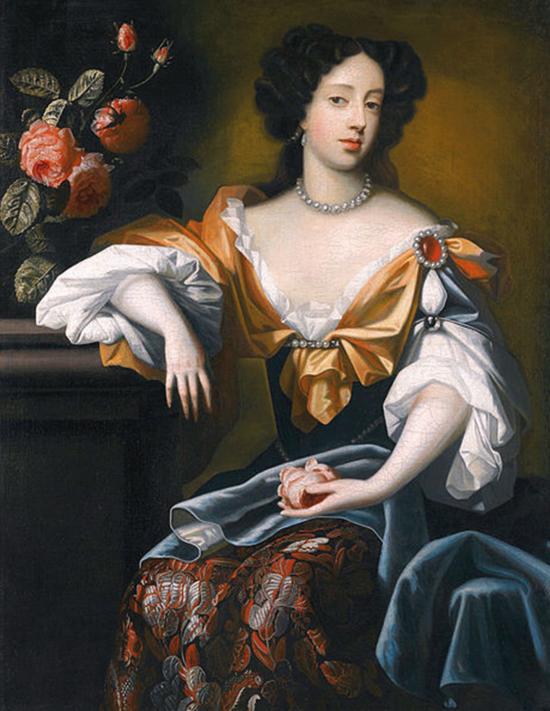 S. P. Verelst, Mary of Modena, 1680 (Miniatura 218x283 px)