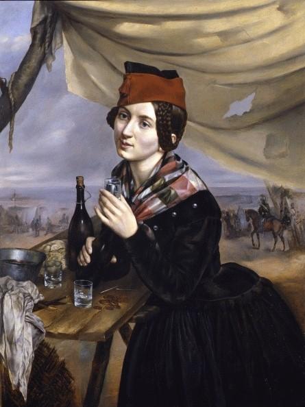 La Vivandiera - scuola italiana XIX (Miniatura 445x594 px)