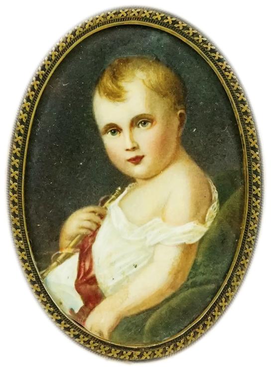 Ritratto di Napoleone Francesco Giuseppe Carlo Bonaparte (Miniatura 219x294 px)